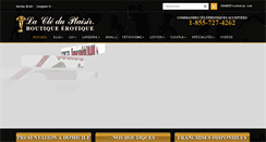 Desktop Screenshot of lacleduplaisir.com